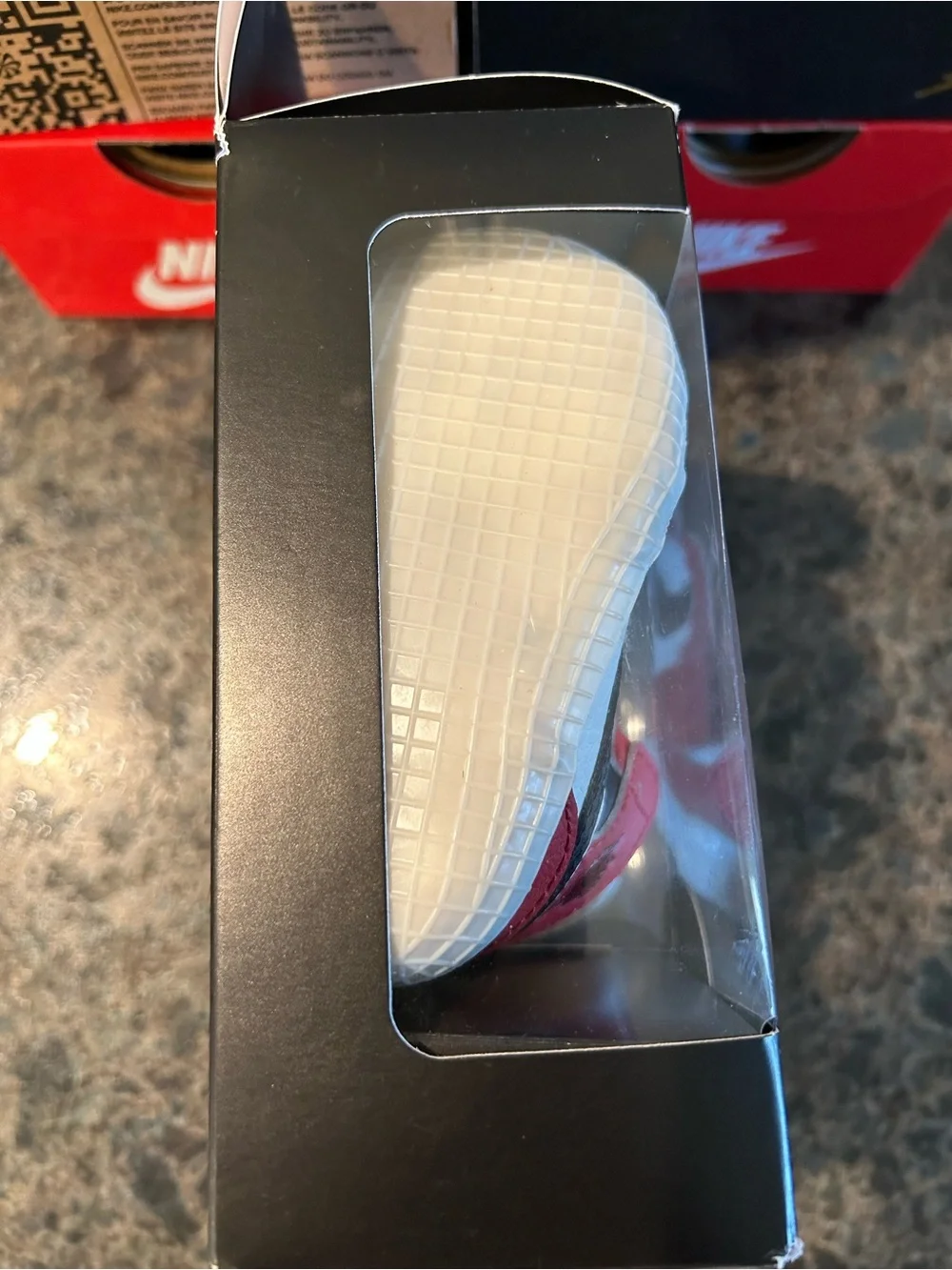 Jordan 1 lost and Found crib
